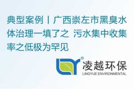 典型案例丨广西崇左市黑臭水体治理一填了之 污水集中收集率之低极为罕见